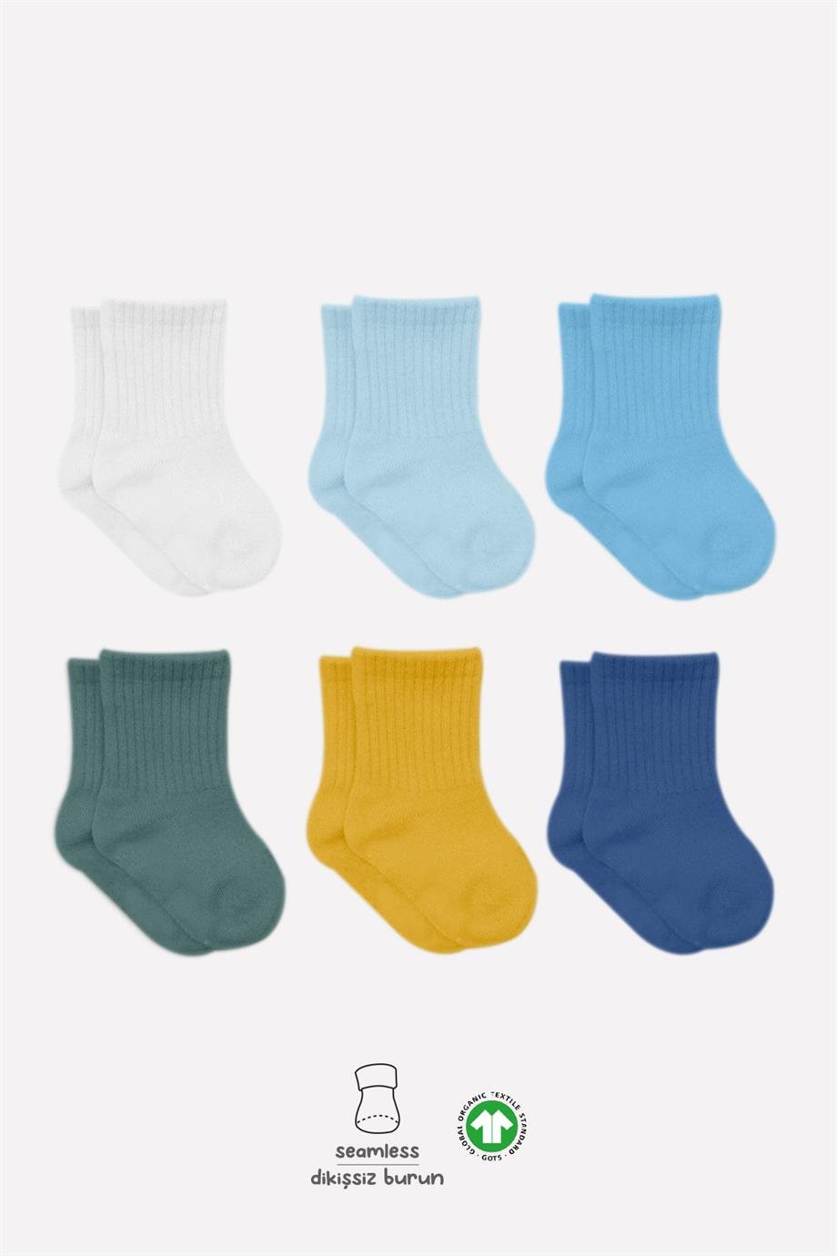 BİSTYLE 6LI PENYE SNEAKERS 6-12 SET