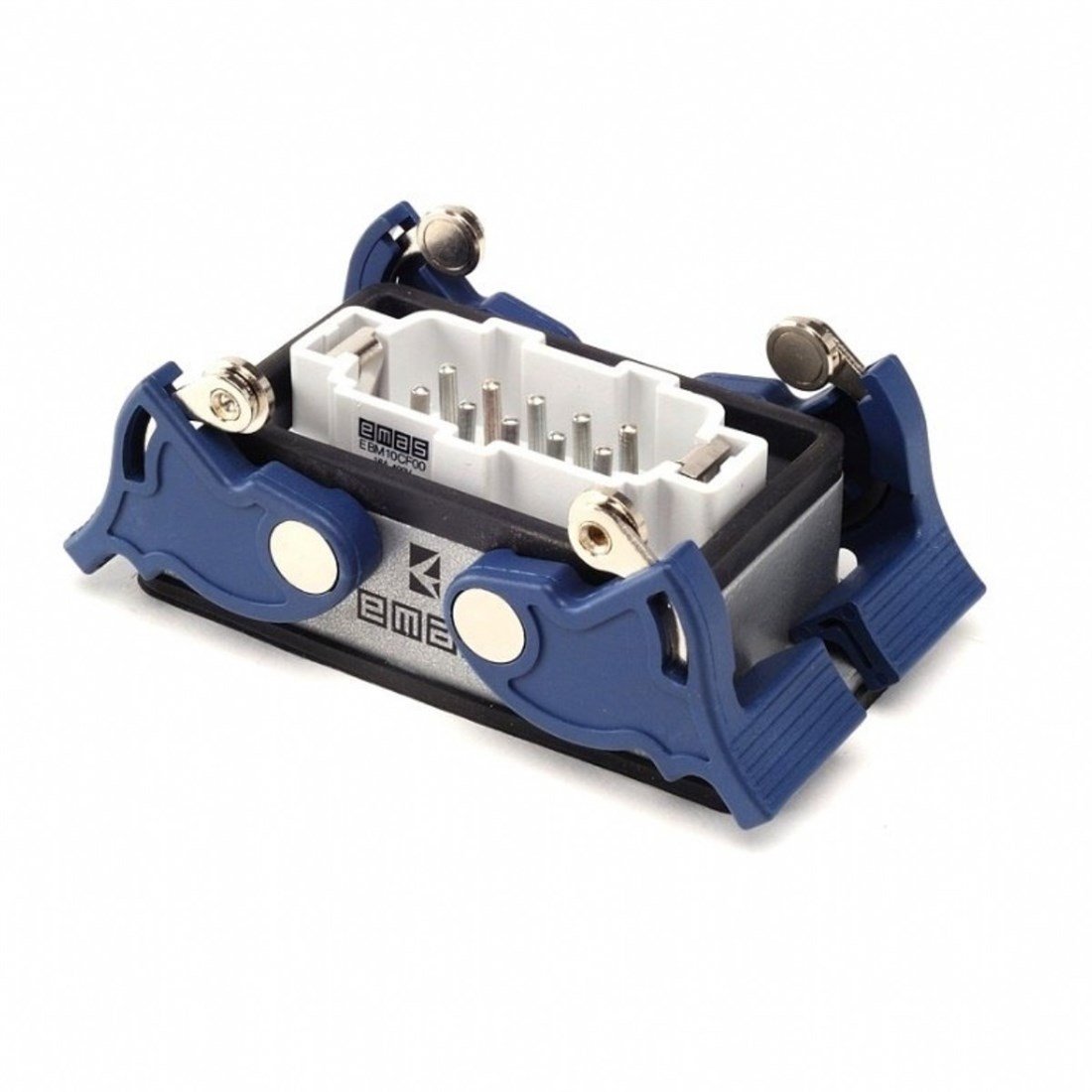 Emas EBM10FM44 Metal Seri Makine Fişi 10 Kontaklı 16A Pg16
