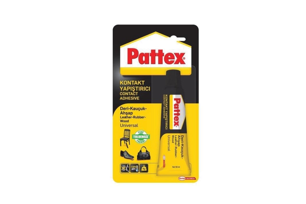 Pattex Contact Adhesive Kontakt Yapıştırıcı Universal 50 Gr