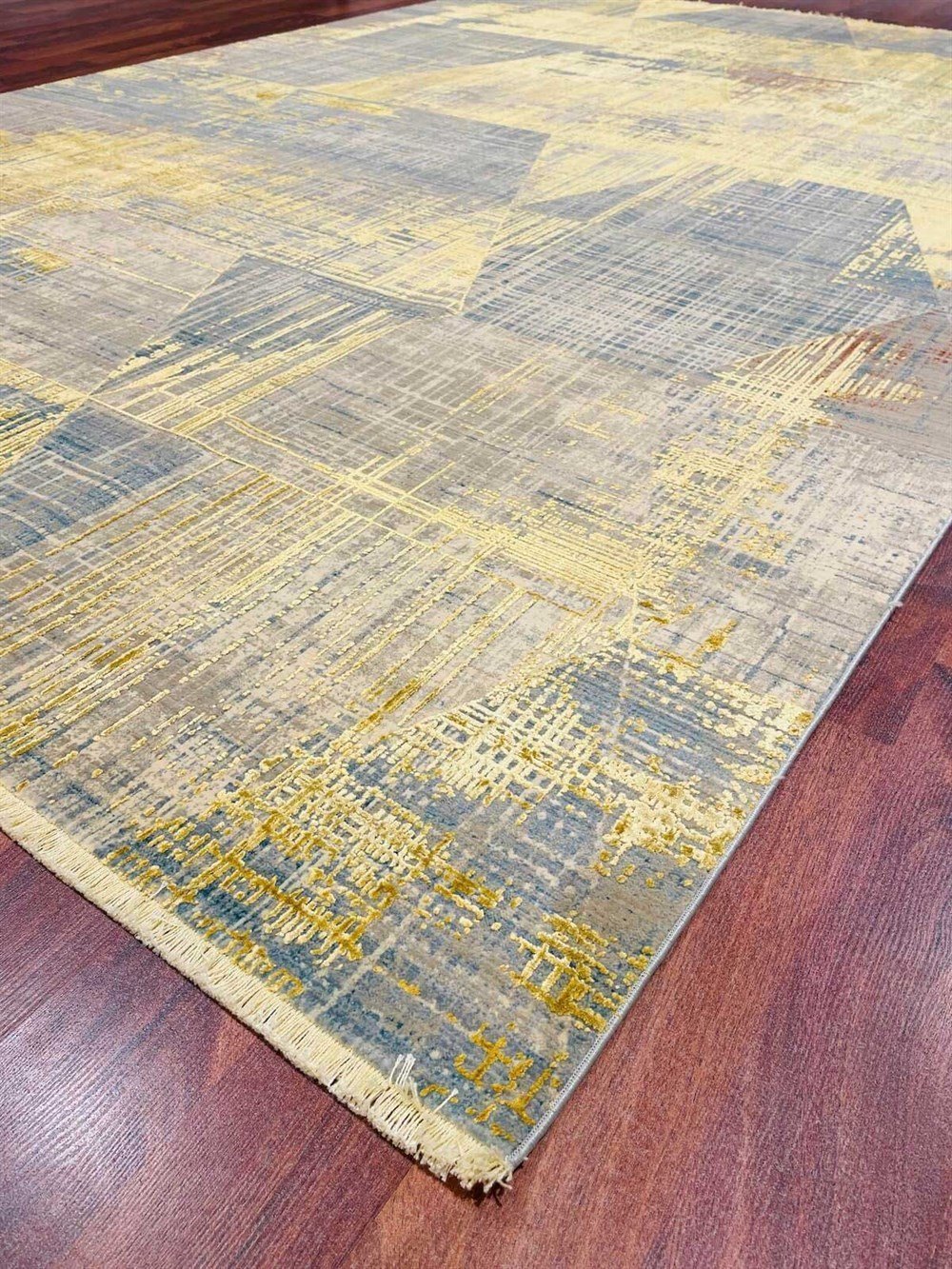 WOOLKNOT HALI HISTORIA 3040A GOLD 155WoolknotWOOLKNOT HALI HISTORIA 3040A GOLD 155
