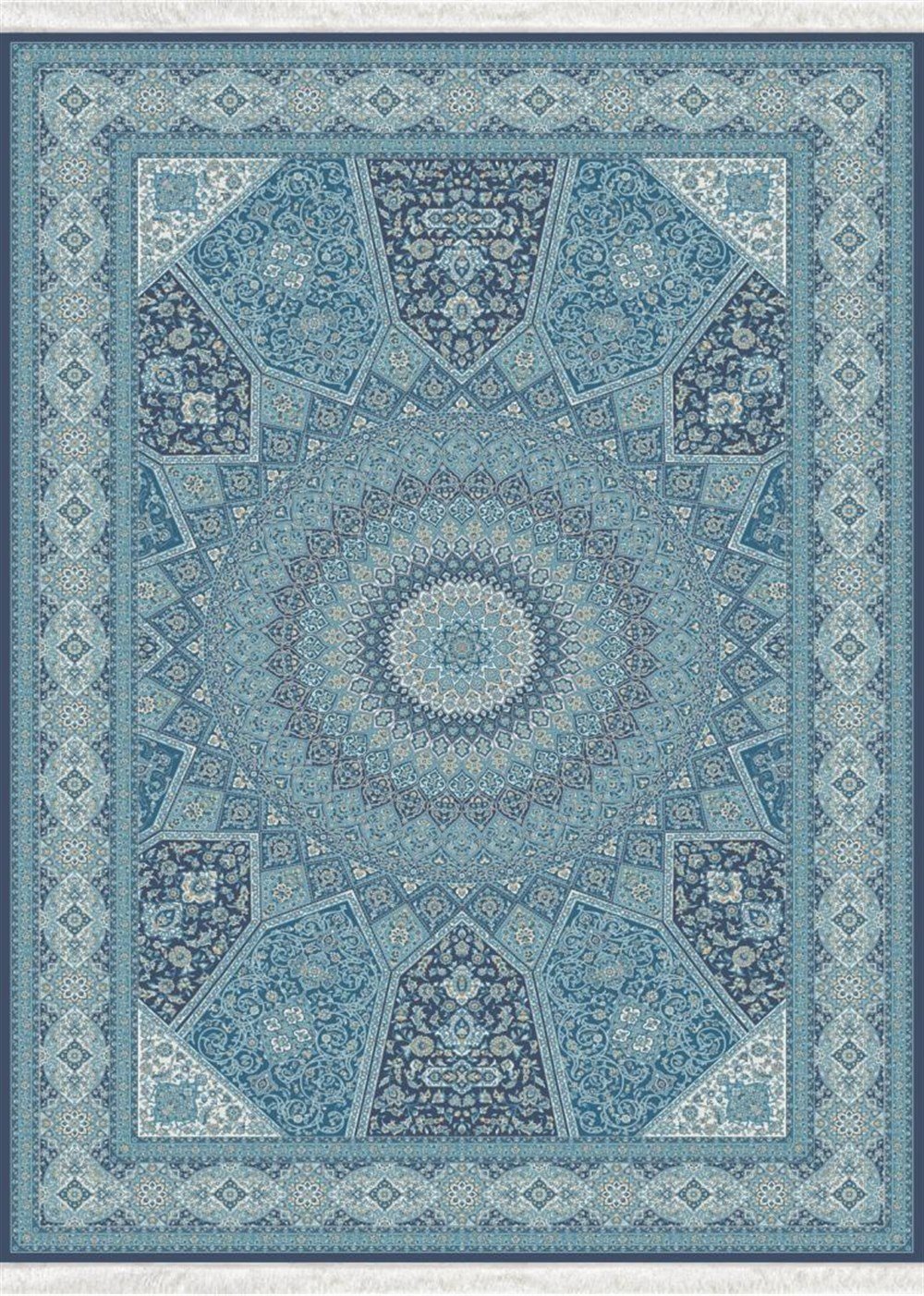 WOOLKNOT HALI İPEK 1248B LACİVERT MAVİWoolknotWOOLKNOT HALI İPEK 1248B LACİVERT MAVİ
