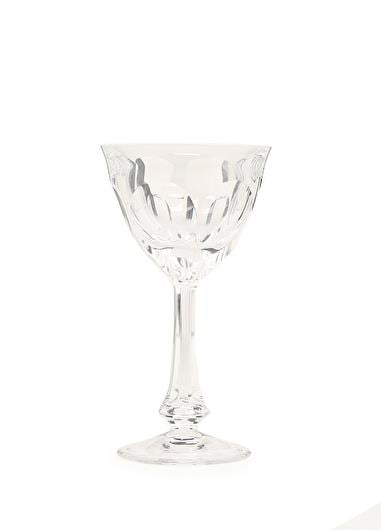 Lady Hamilton Renkli Kadeh Seti 210 ml Şeffaf