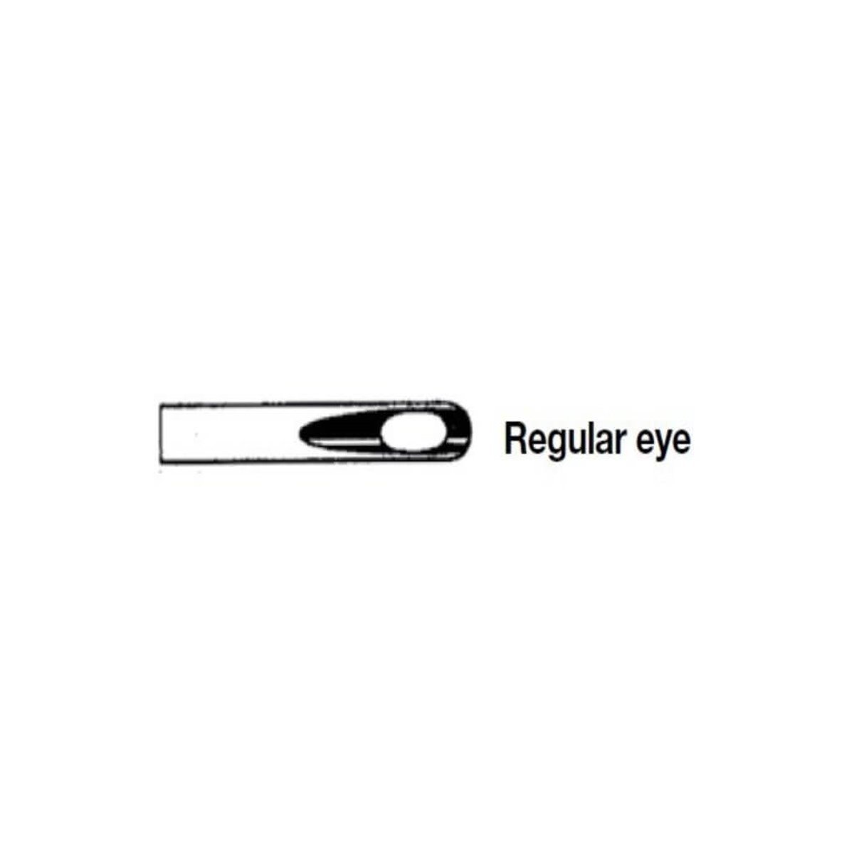 KRUUSE Sütür İğnesi Regular 3/8 Keskin 89 mm (10 Ad)  1,6 mm