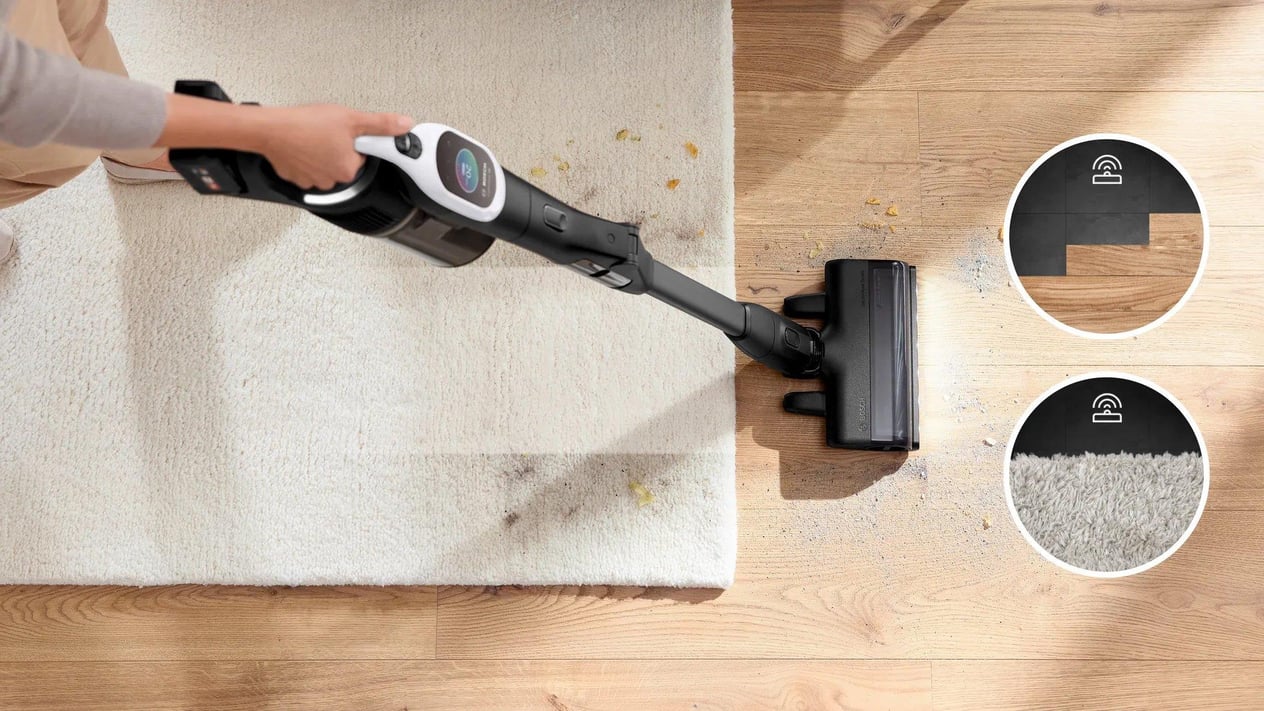Bosch BCS1041WAC Unlimited 10 Şarjlı Dikey Süpürge