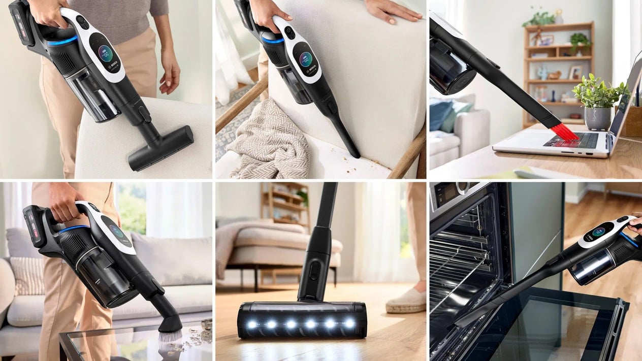 Bosch BCS1041WAC Unlimited 10 Şarjlı Dikey Süpürge