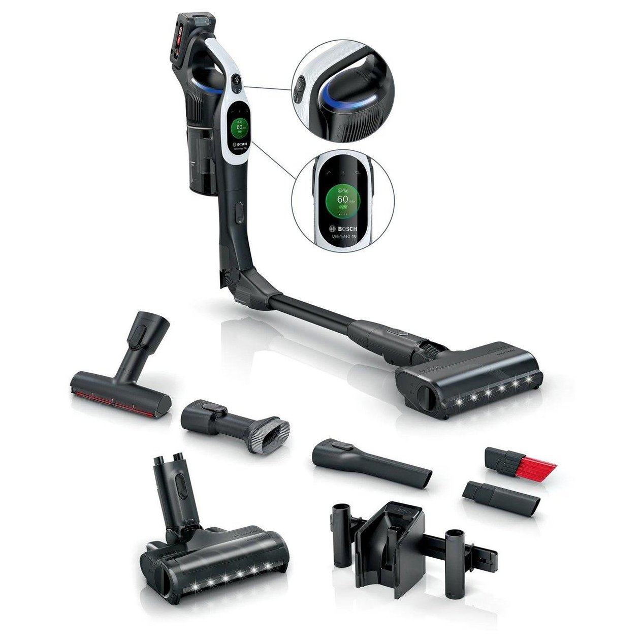 Bosch BCS1041WAC Unlimited 10 Şarjlı Dikey Süpürge