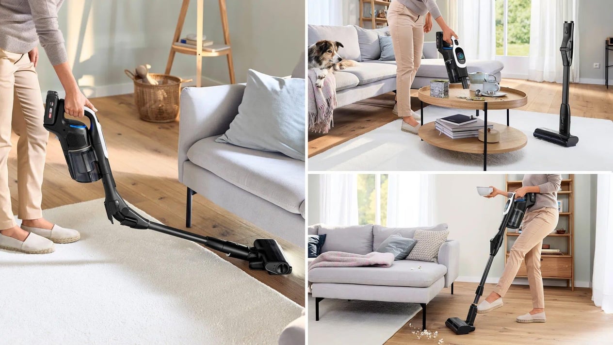 Bosch BCS1041WAC Unlimited 10 Şarjlı Dikey Süpürge