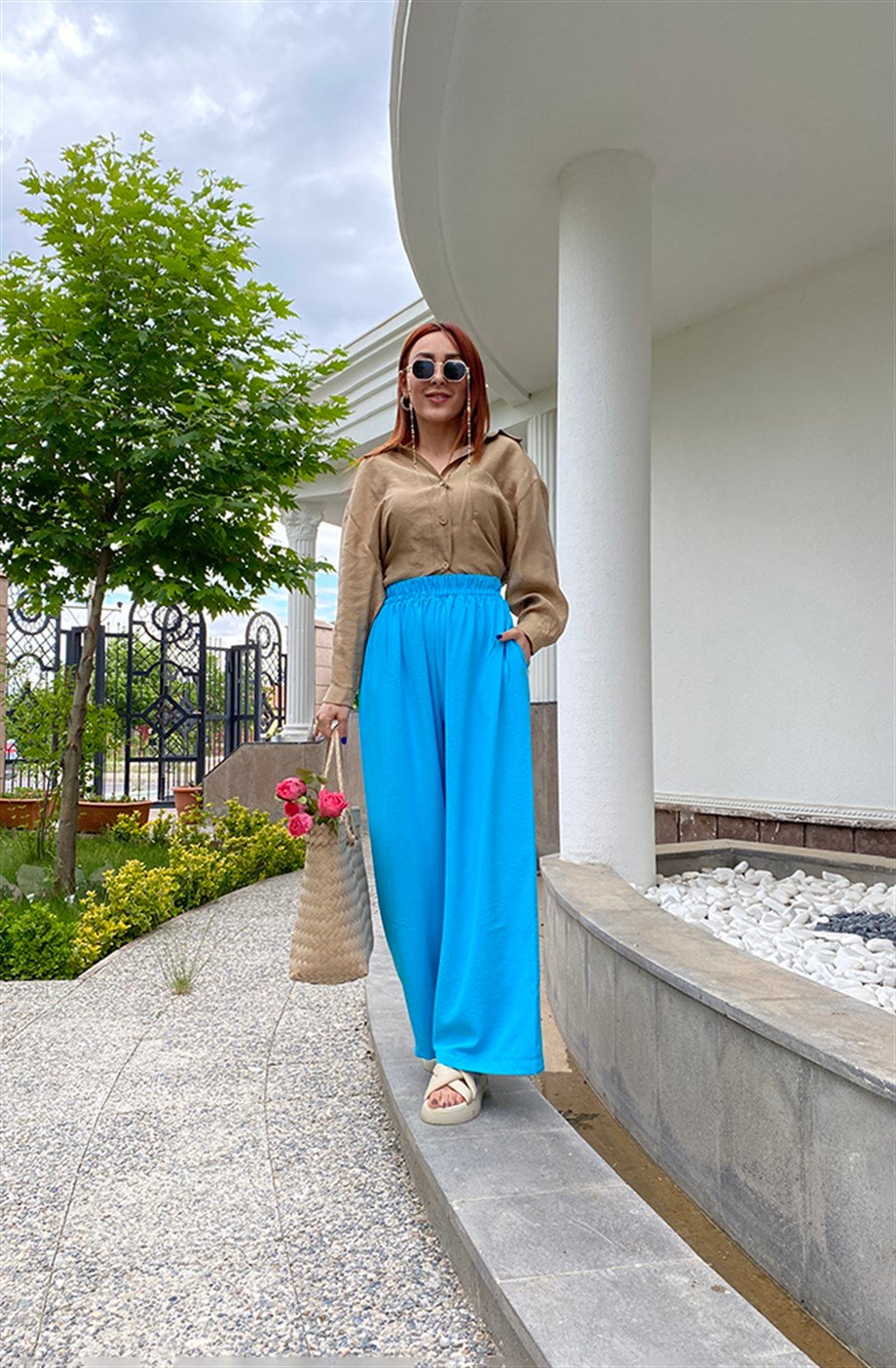 Cream R Pantalon