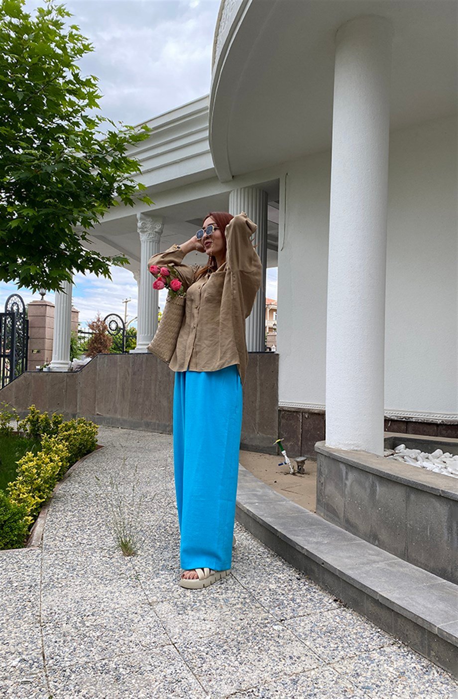 Cream R Pantalon