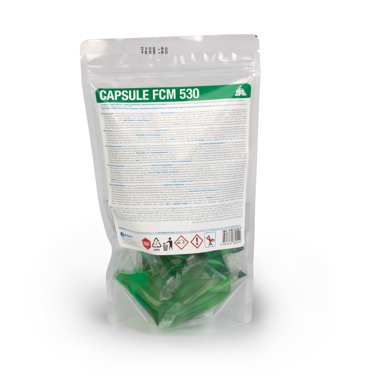 CAPSULE FCM 530 SUDA ÇÖZÜNEN OTOMATLI ZEMİN TEMİZL