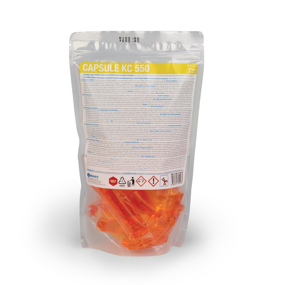 CAPSULE KC 550 SUDA ÇÖZÜNEN  YAĞ & KİR SÖKÜCÜ