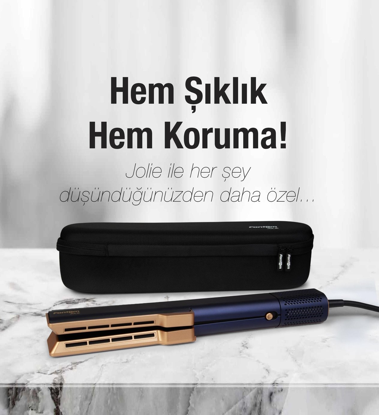 FANTOM Jolie HS1600 Hava Üflemeli Dijital Isı Göst