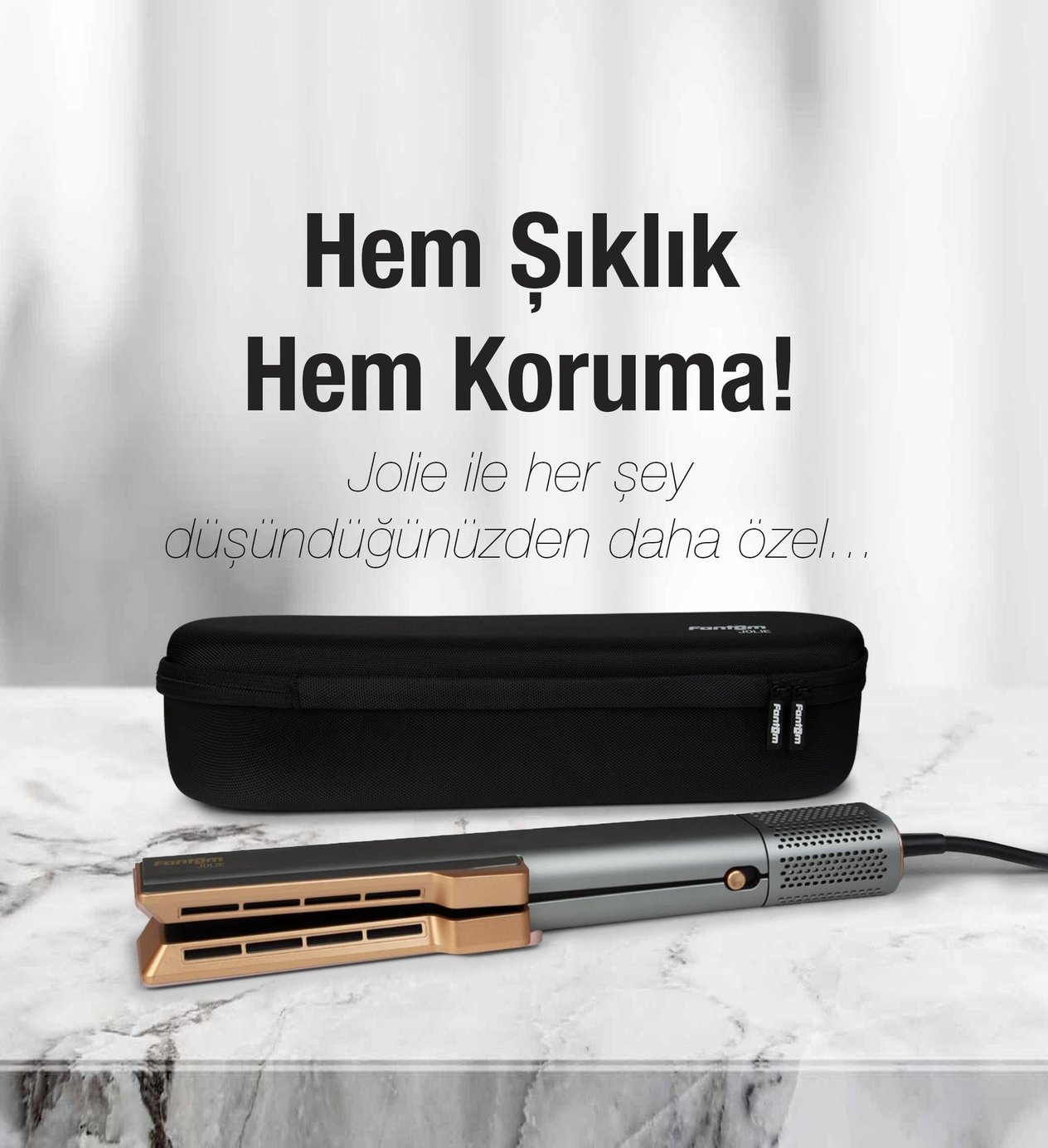 FANTOM Jolie HS1600 Hava Üflemeli Dijital Isı Göst