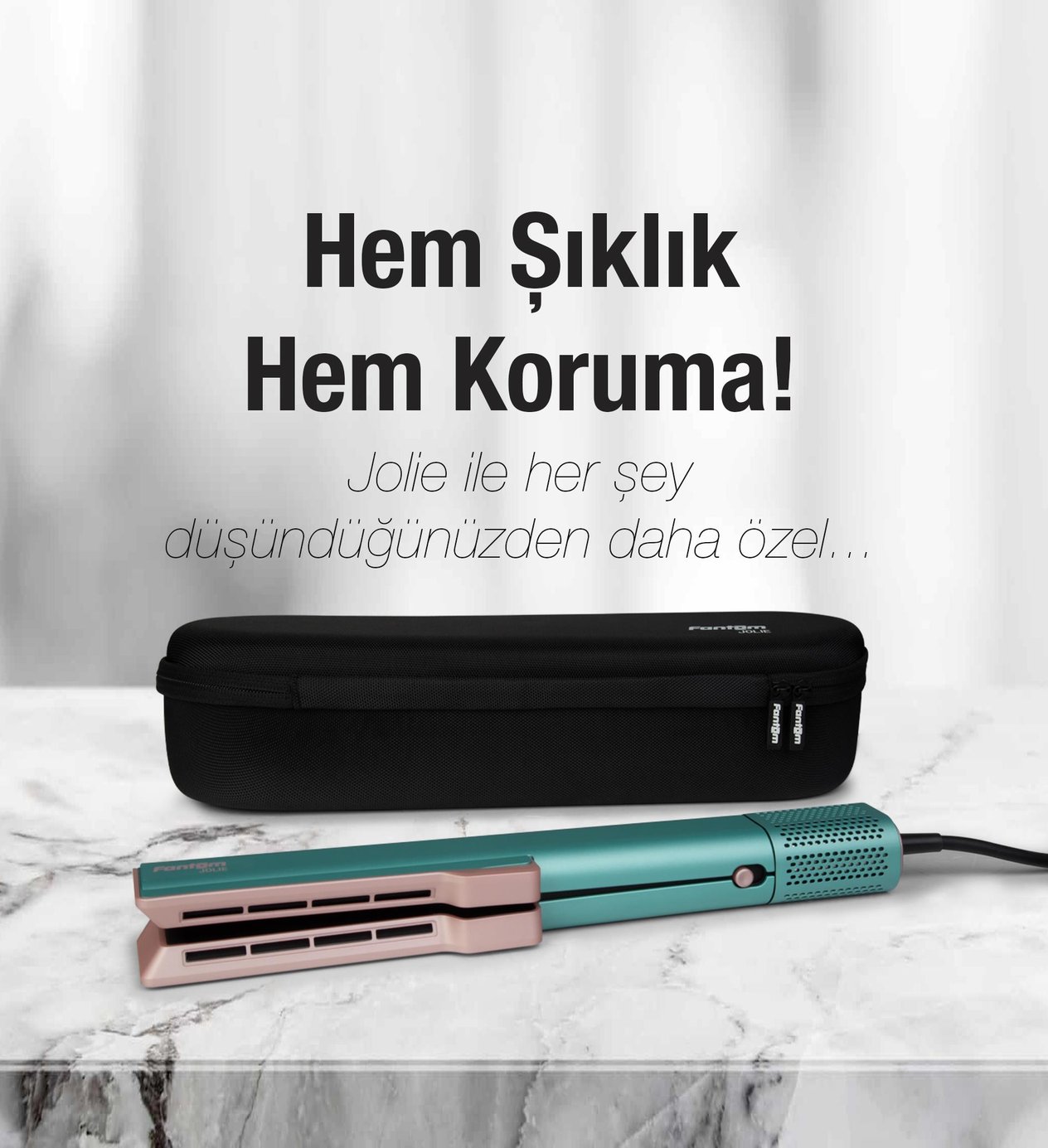 FANTOM Jolie HS1600 Hava Üflemeli Dijital Isı Göst