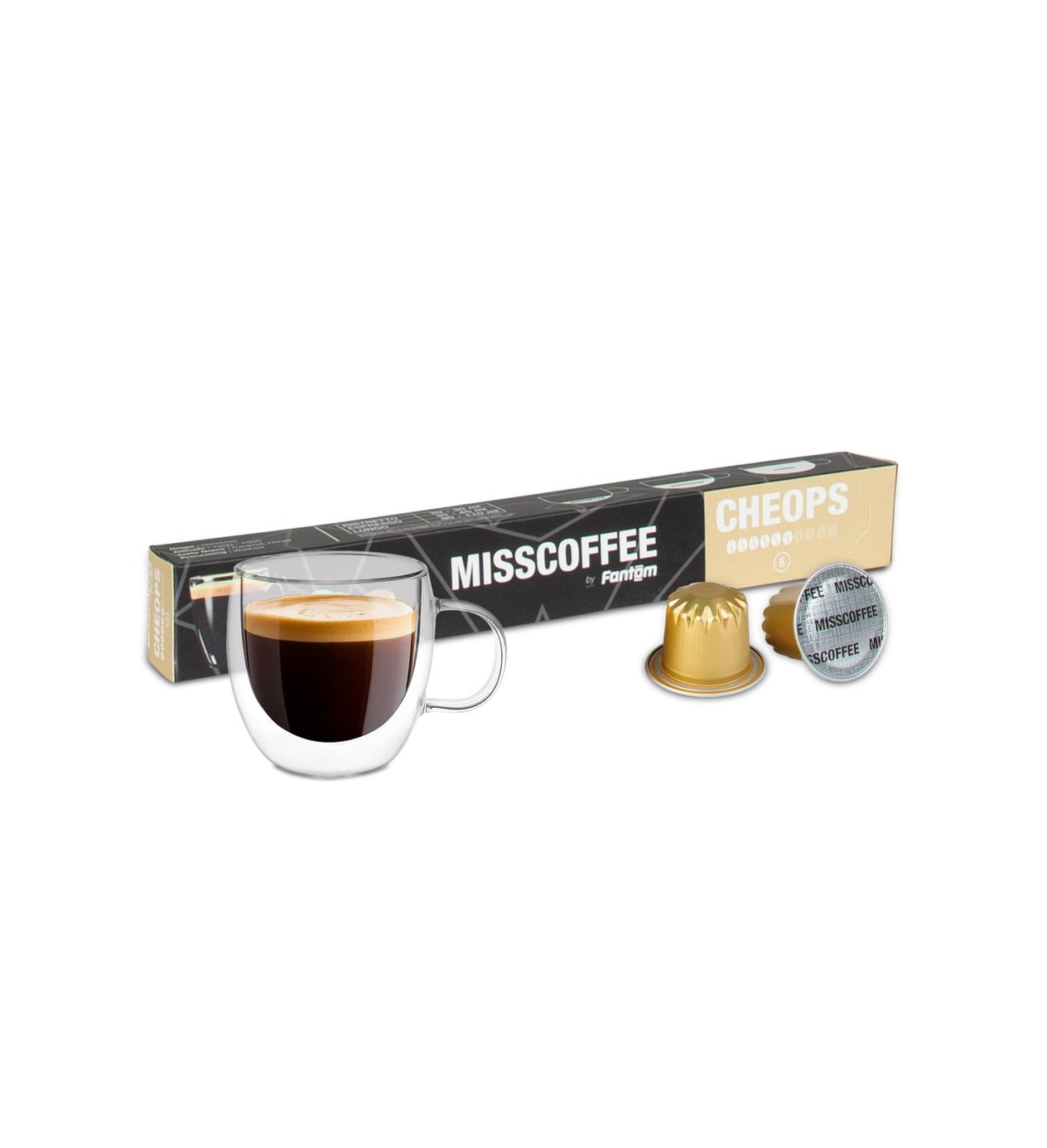 FANTOM Mısscoffee Cheops Kapsül Kahve Kutusu