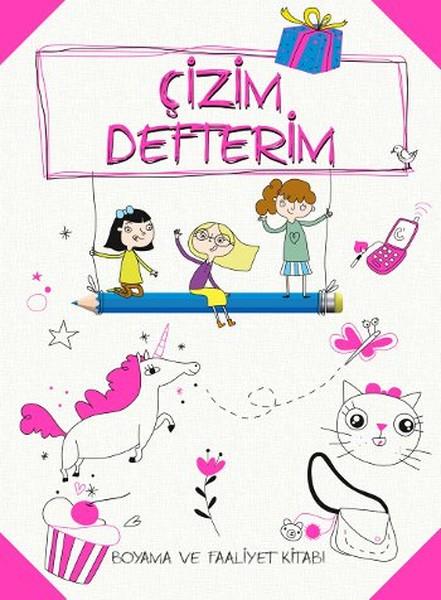 Çizim Defterim / Boyama ve Faaliyet (Pembe)