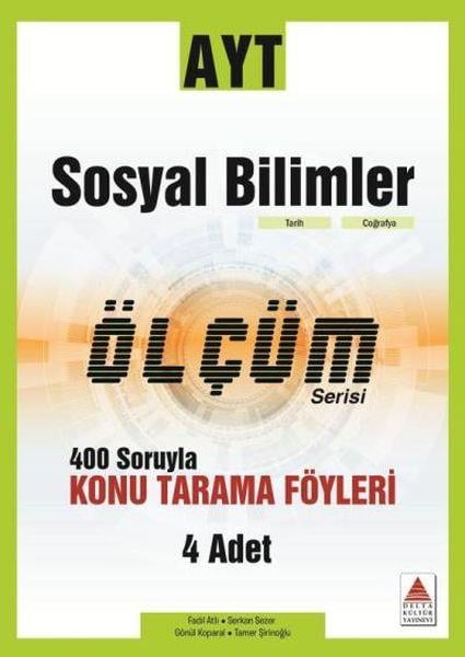 Delta AYT Sosyal Bilimler Konu Tarama Fasikülleri Ölçüm Serisi (Yeni)