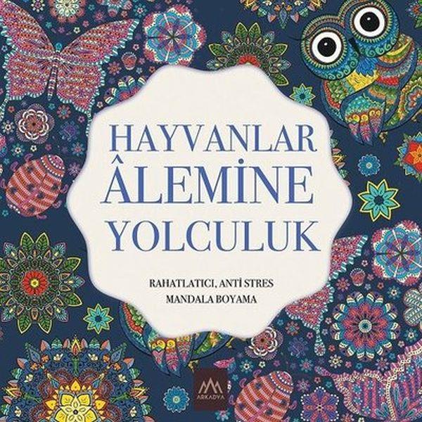 Hayvanlar Alemine Yolculuk: Rahatlatıcı Anti Stres Mandala Boyama