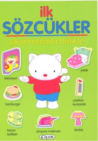 İlk Sözcükler - Çıkartmalarla Birlikte Yeşil