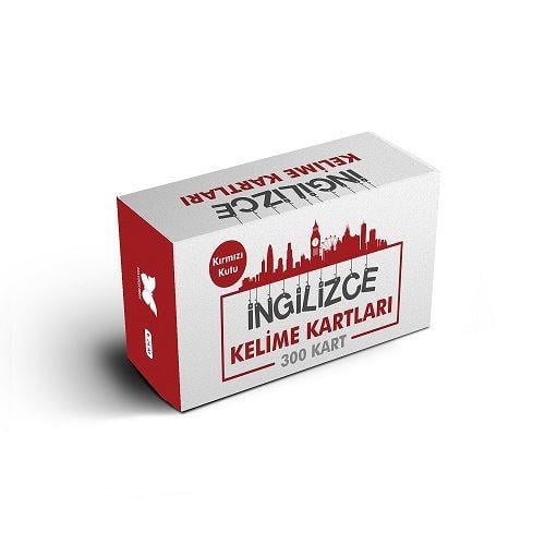 İngilizce Kelime Öğreten Kartlar 3. Kutu (Kırmızı Kutu)