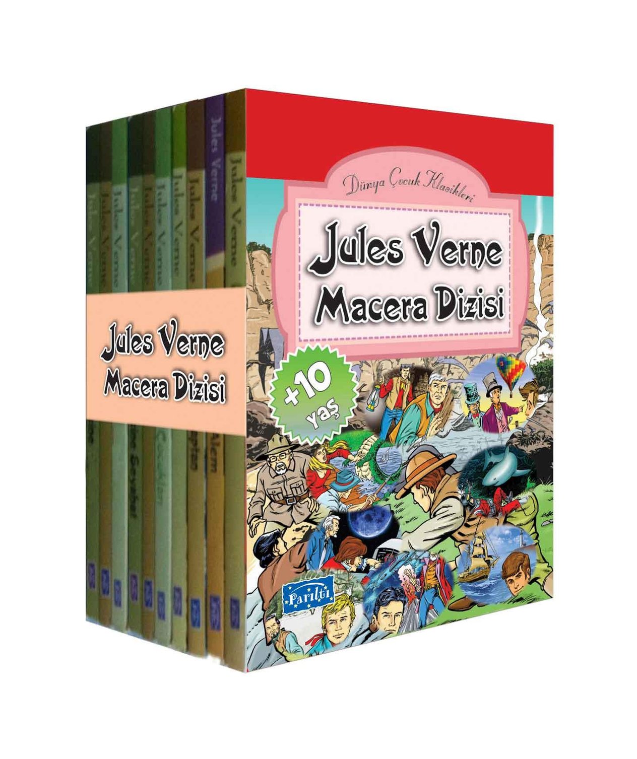 Jules Verne Macera Dizisi (10 Kitap Takım)