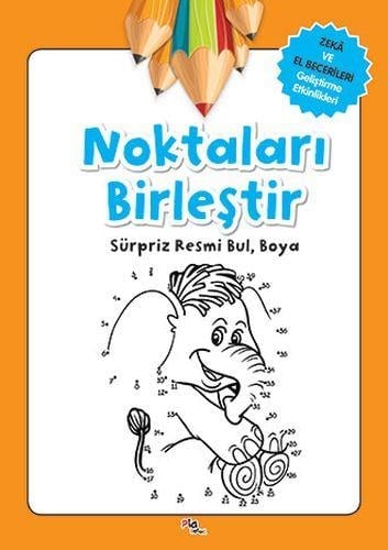 Noktaları Birleştir - Sürpriz Resmi Bul, Boya