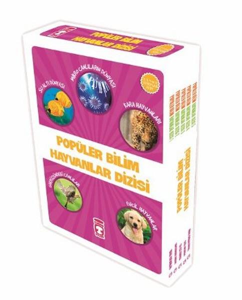 Popüler Bilim Hayvanlar Dizisi (5 Kitap Takım)