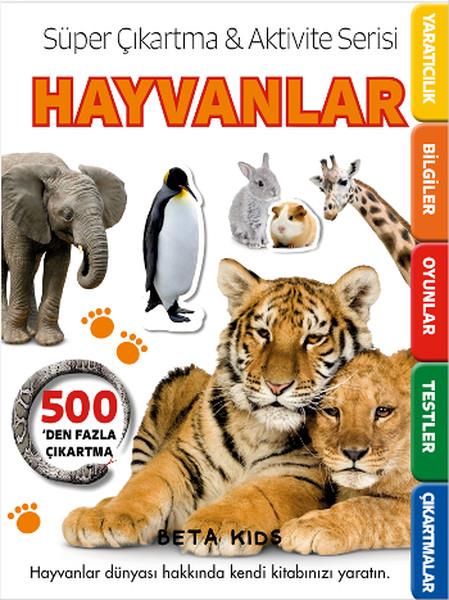 Süper Çıkartma Aktivite Serisi - Hayvanlar