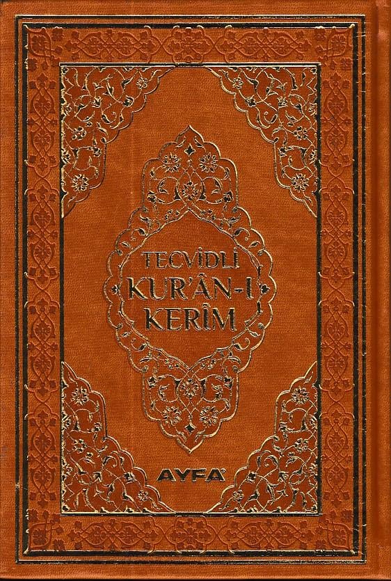Tecvidli Kuranı Kerim Bilgisayar Hatlı Orta Boy