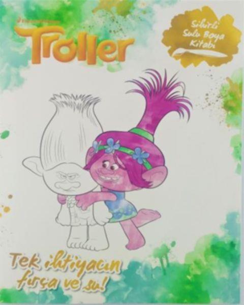 Troller - Sihirli Sulu Boya Kitabı