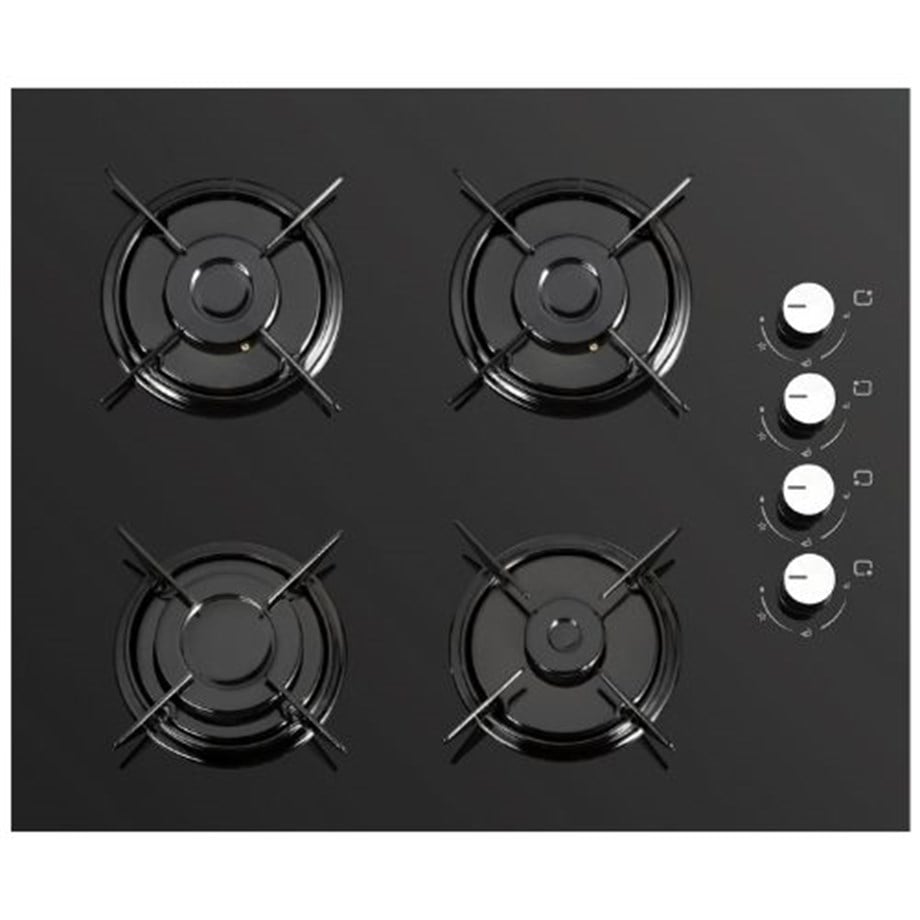 Luxell Deluxe Siyah Cam 3lü Ankastre Set