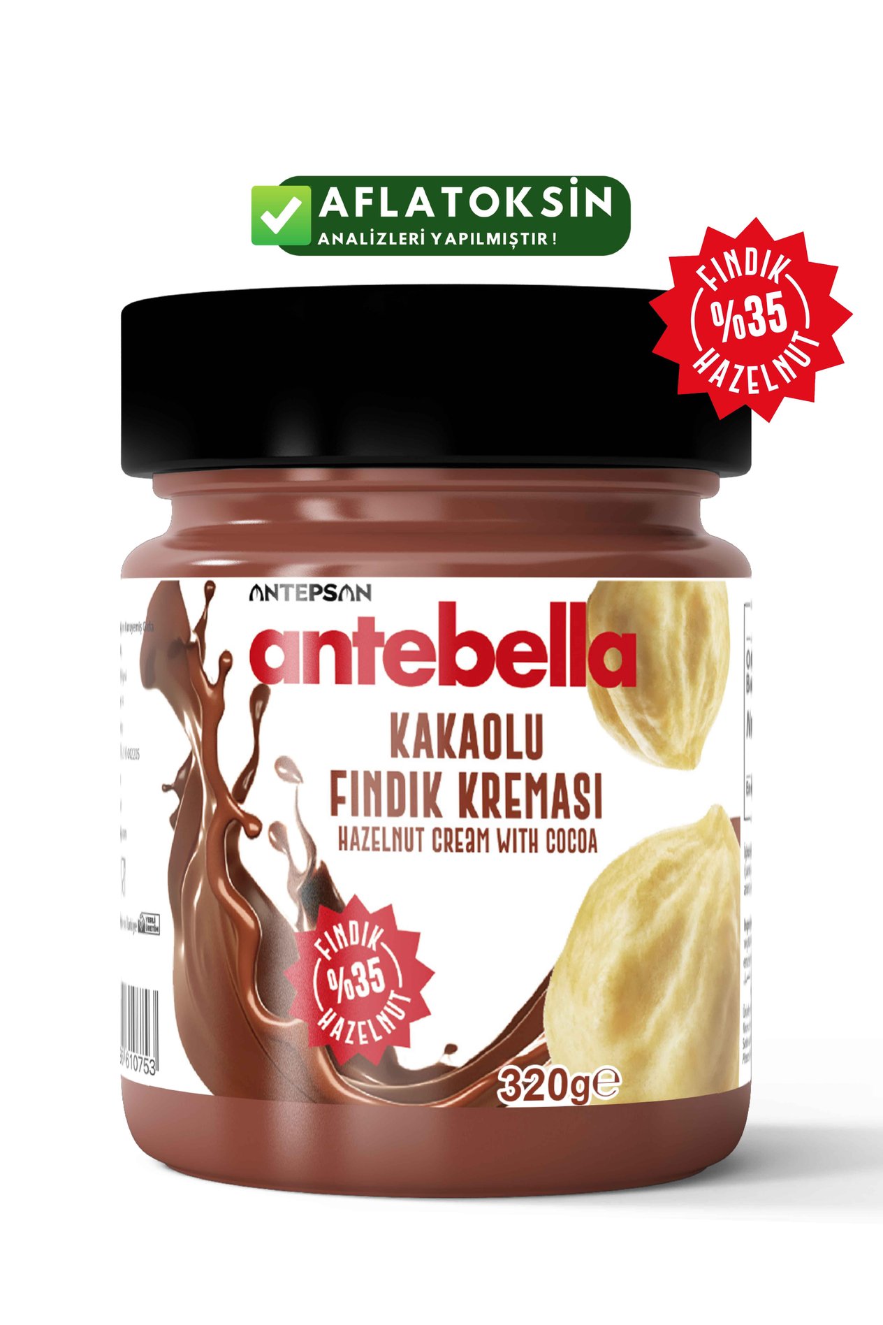 Antebella Kakaolu Fındık Kreması 320 g
