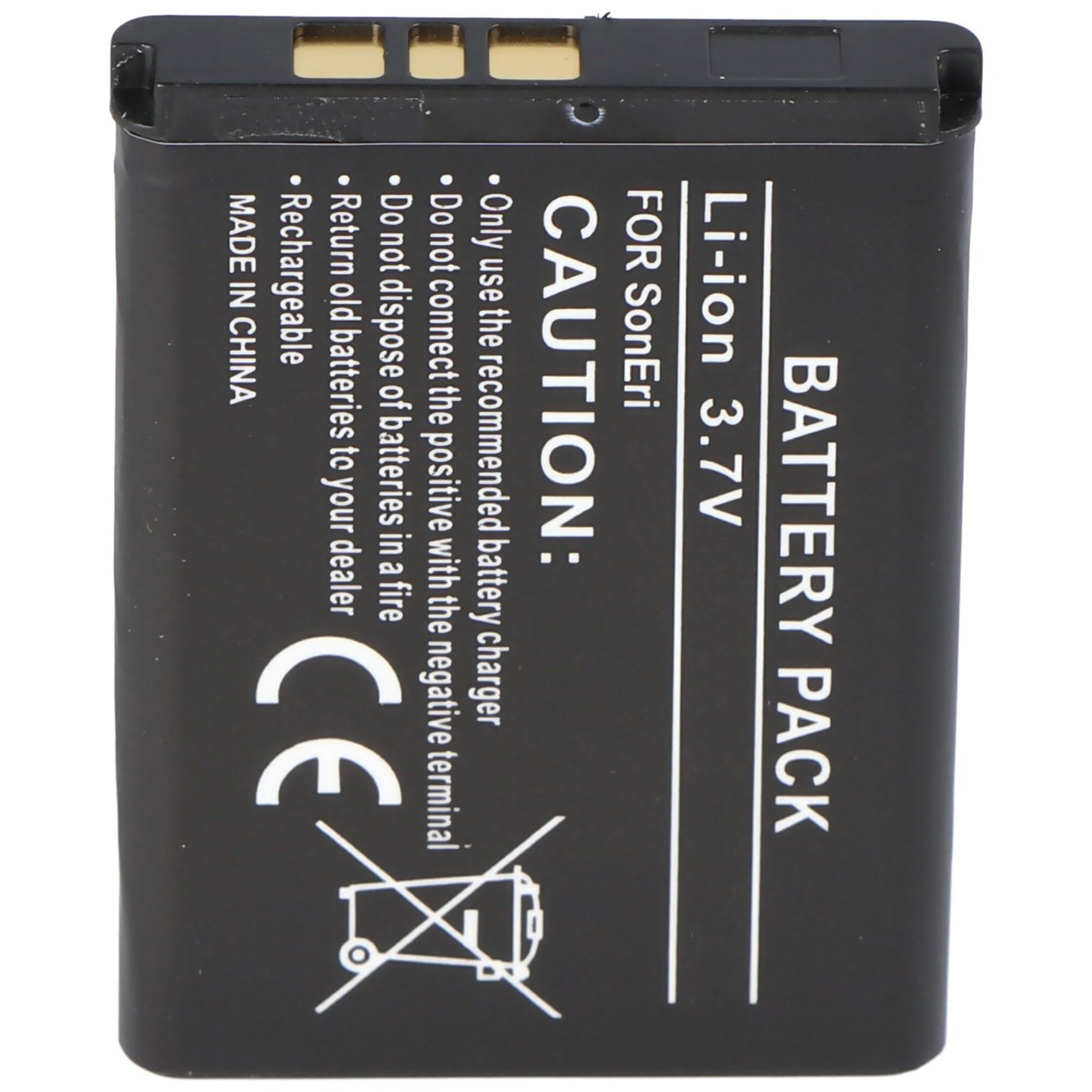 Sony Ericsson J230i, 600mAh için uygun AccuCell pil