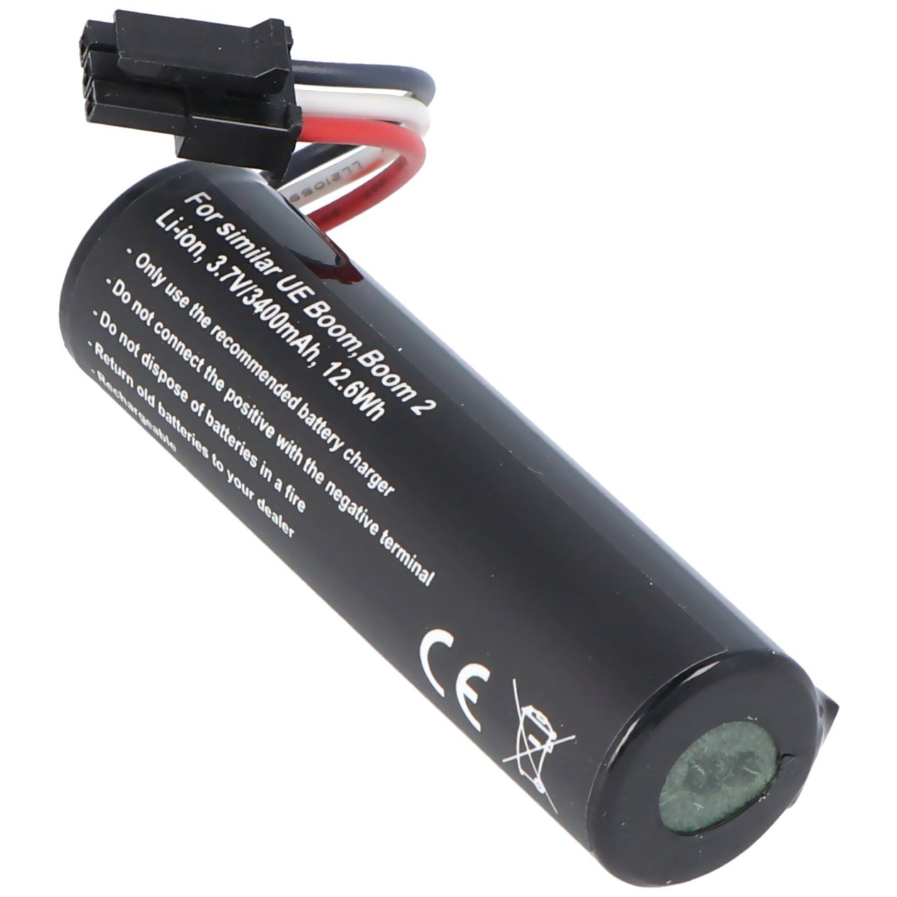 Ultimate Ears UE Boom, Boom 2, Li-ion, 3.7V, 3400mAh, 12.6Wh, dahili, aletsiz pil