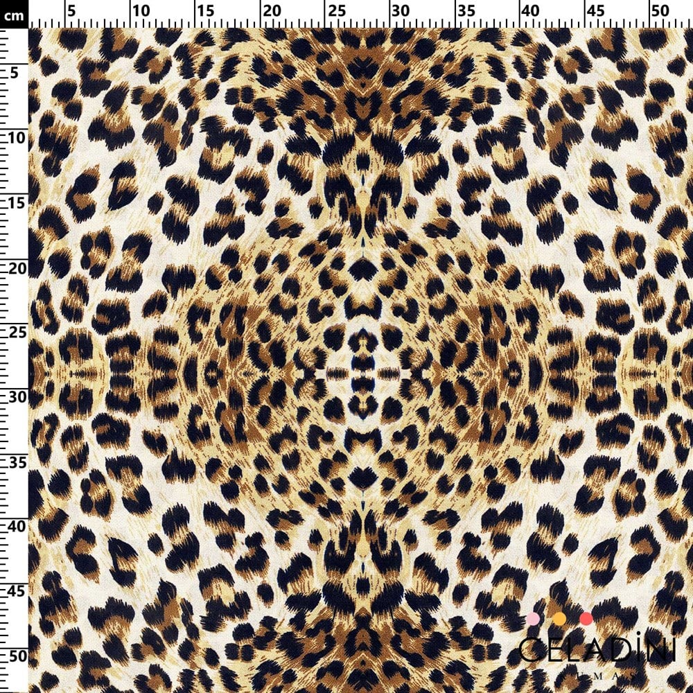  Leopar 2 Desenli Kumaş