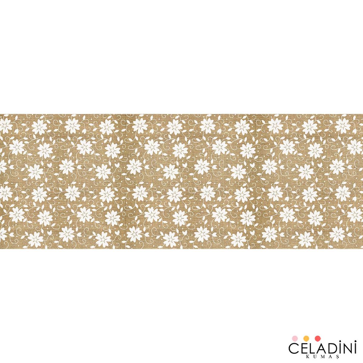 Çuval-Dantel Runner Kumaşı Model-3