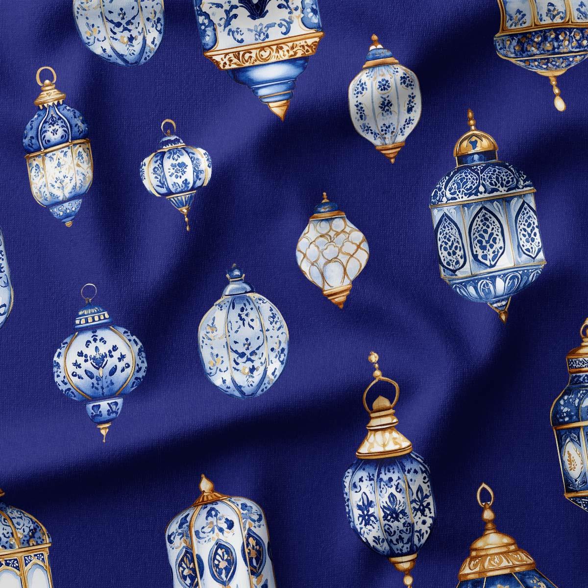 Fener Desenli Ramazan Serisi Kumaş Lacivert
