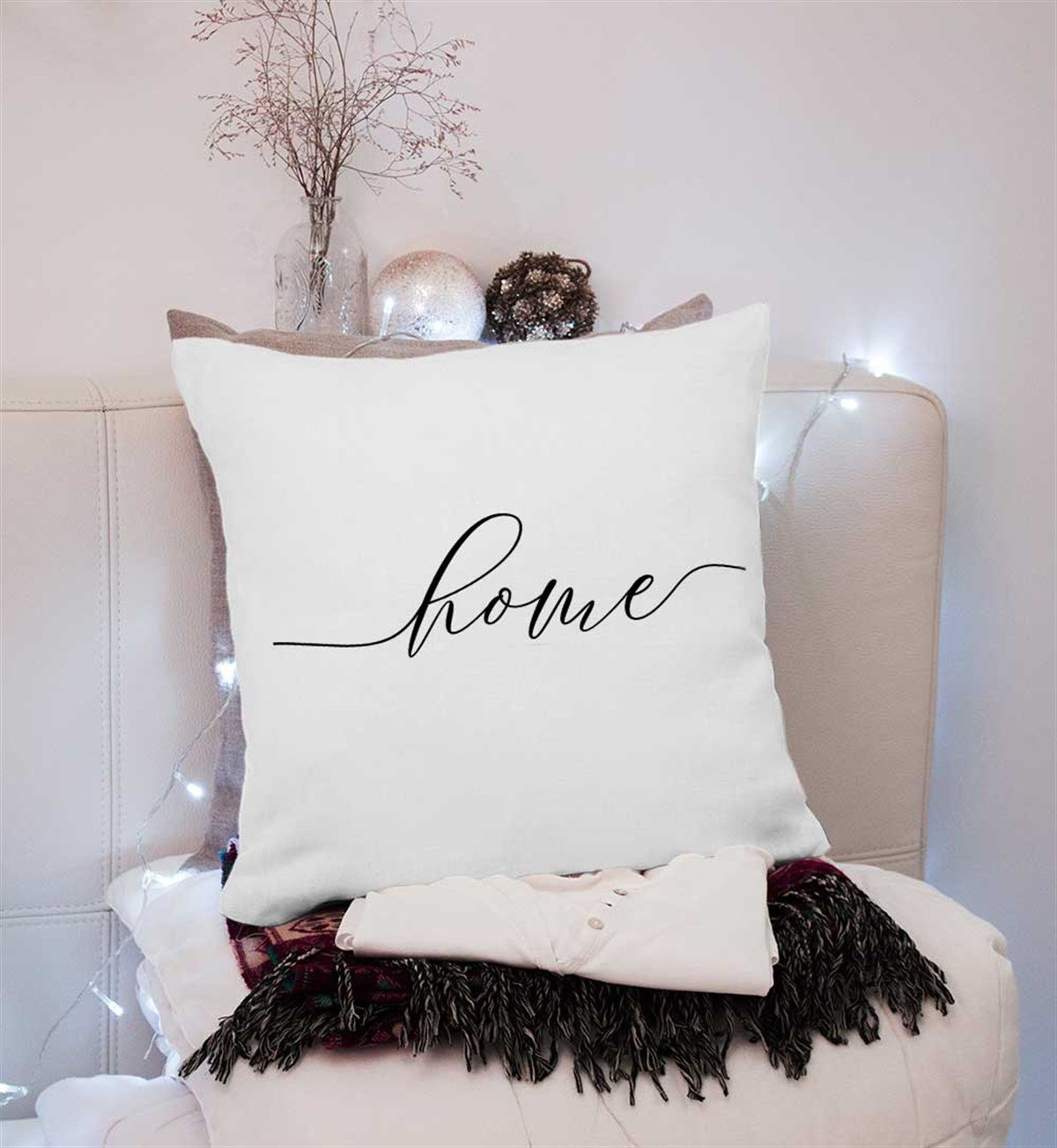 Home Yazılı Kırlent Kumaşı (Versiyon-2)