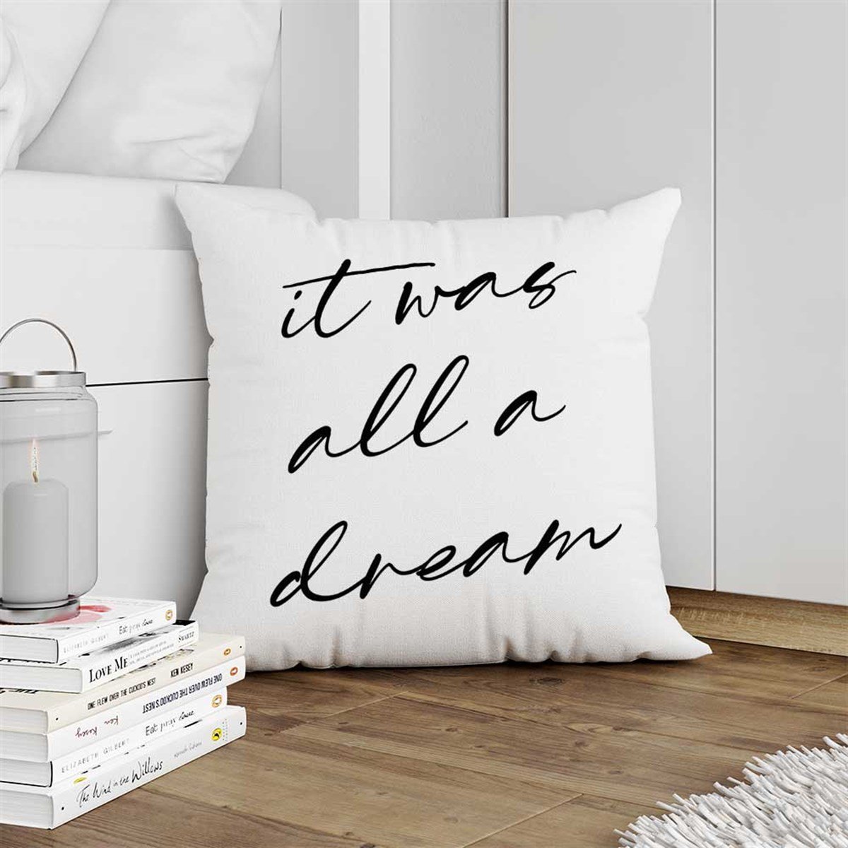 it was all a dream Kırlent Kumaşı
