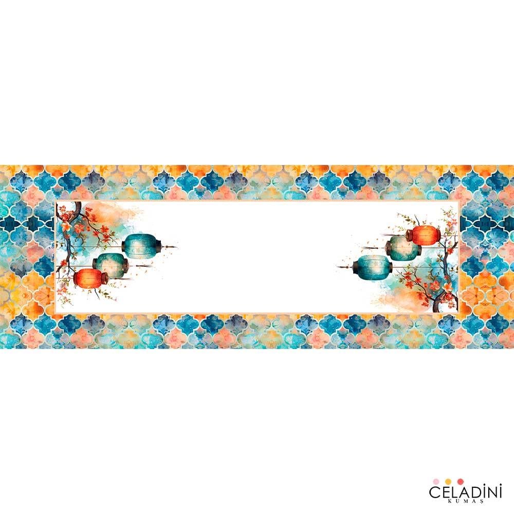 Ramazan Temalı Kombin Runner Kumaşı Model-2