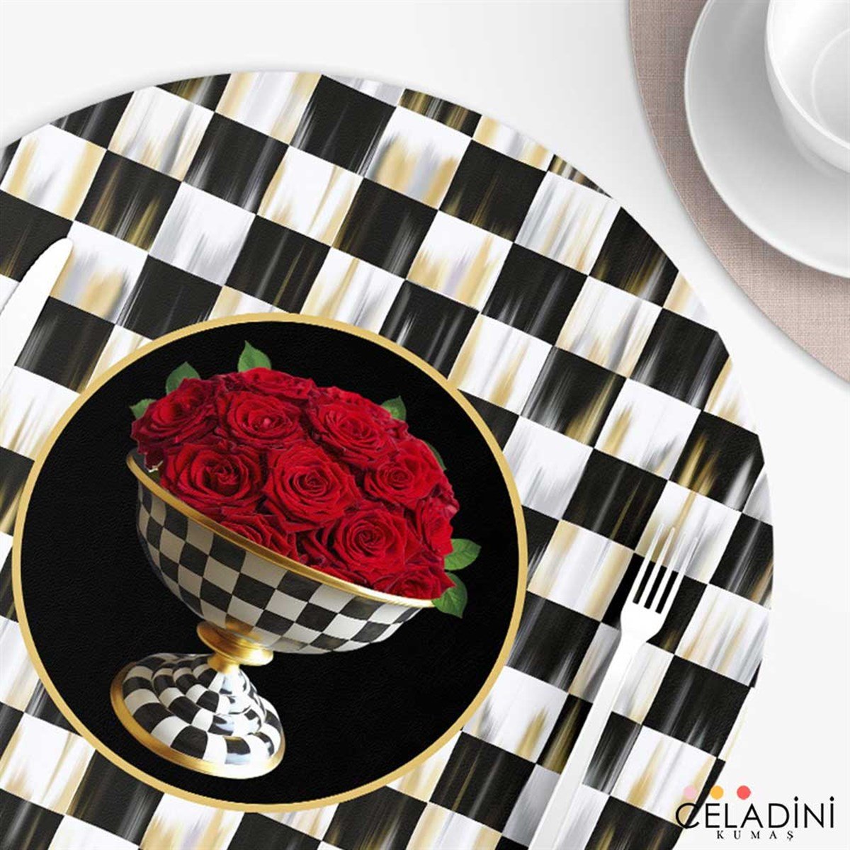 Rose Serisi Supla Kumaşı - Model-9