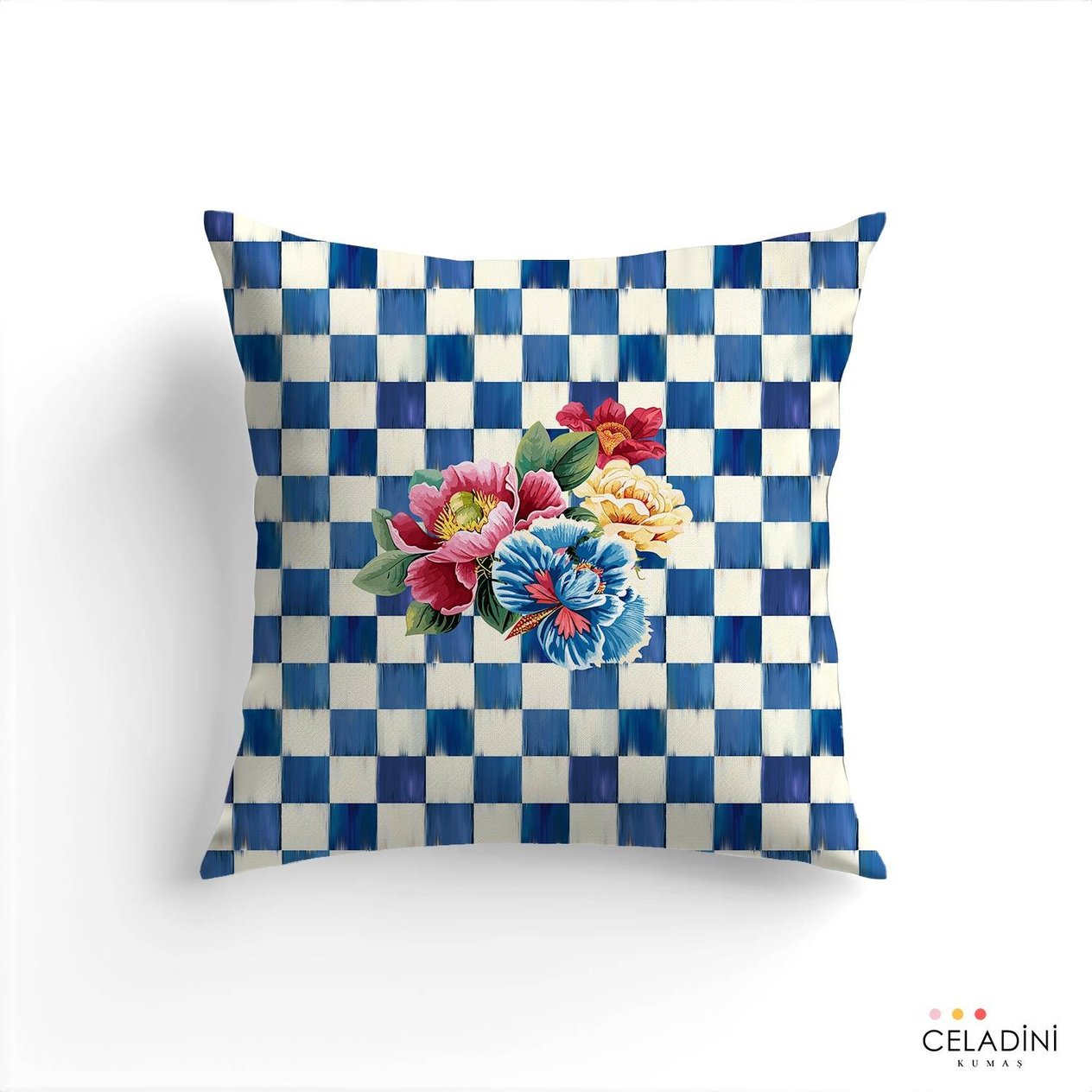 Safir Dama Serisi Kırlent Kumaşı (Model-3)