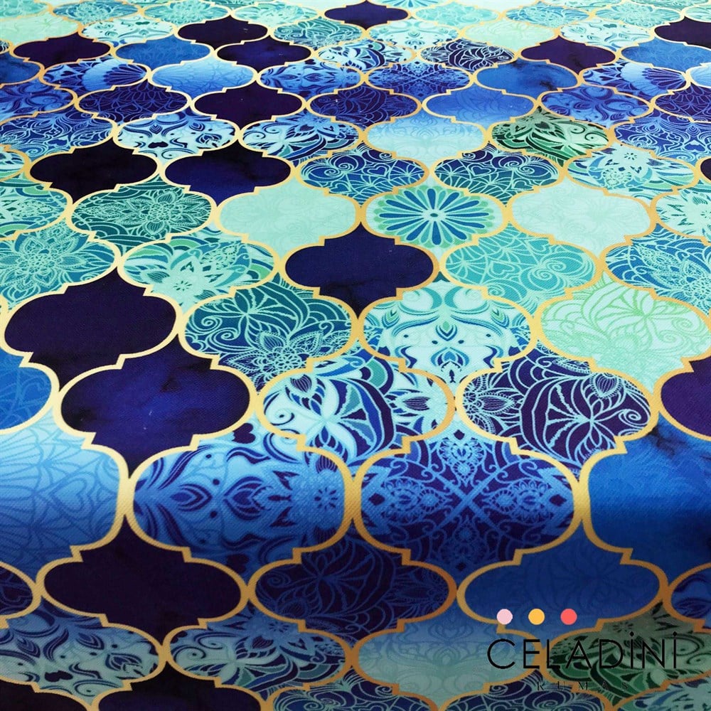 Tiffany Degrade Moroccan Desenli Kumaş