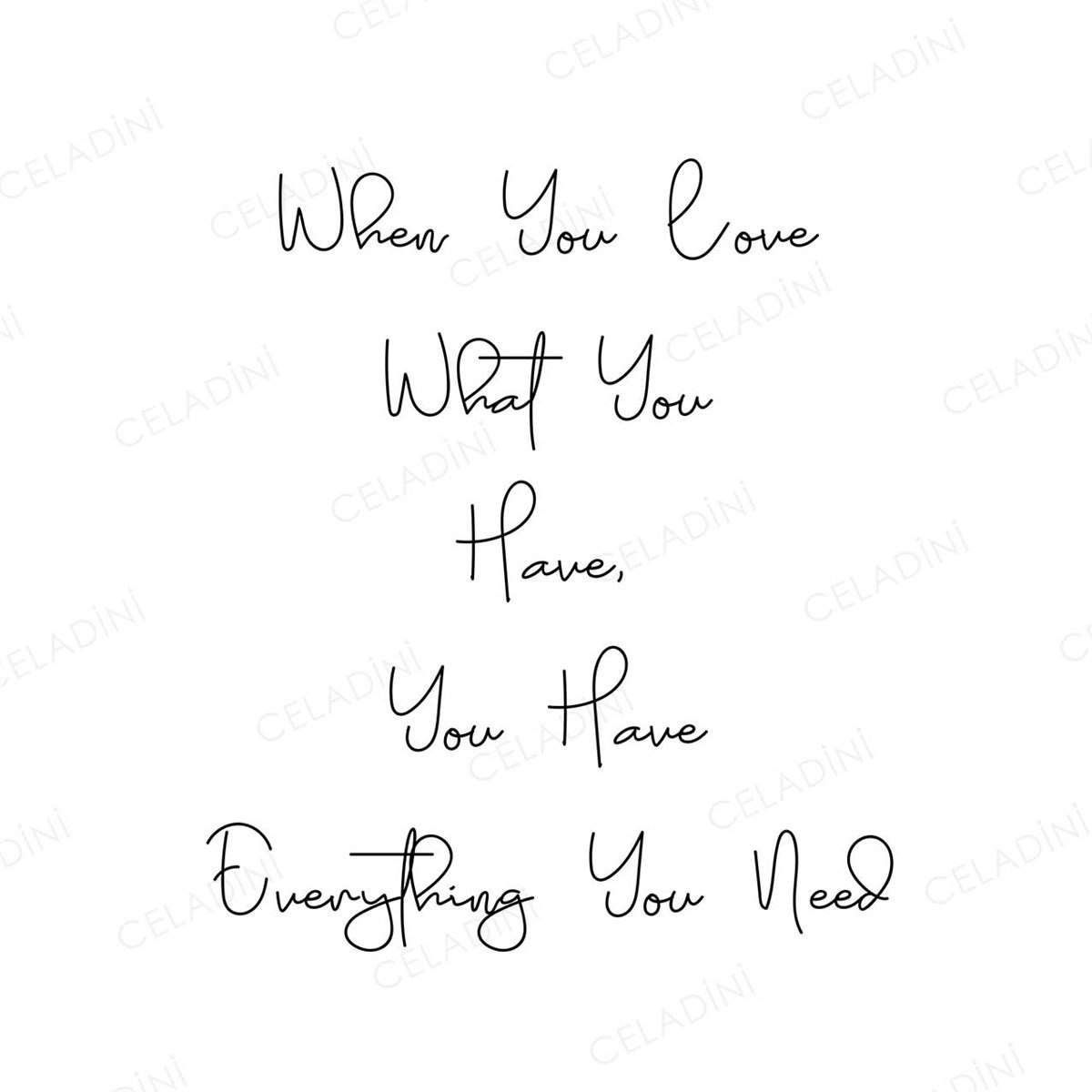 When you love what you have , you have everything you need. Kırlent Kumaşı