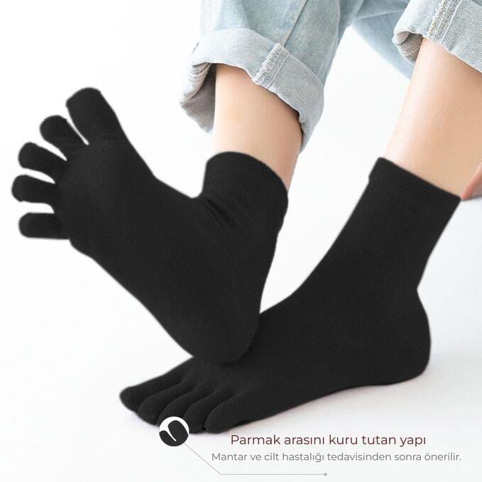 Erkek Parmak Çorap (12 Adet)