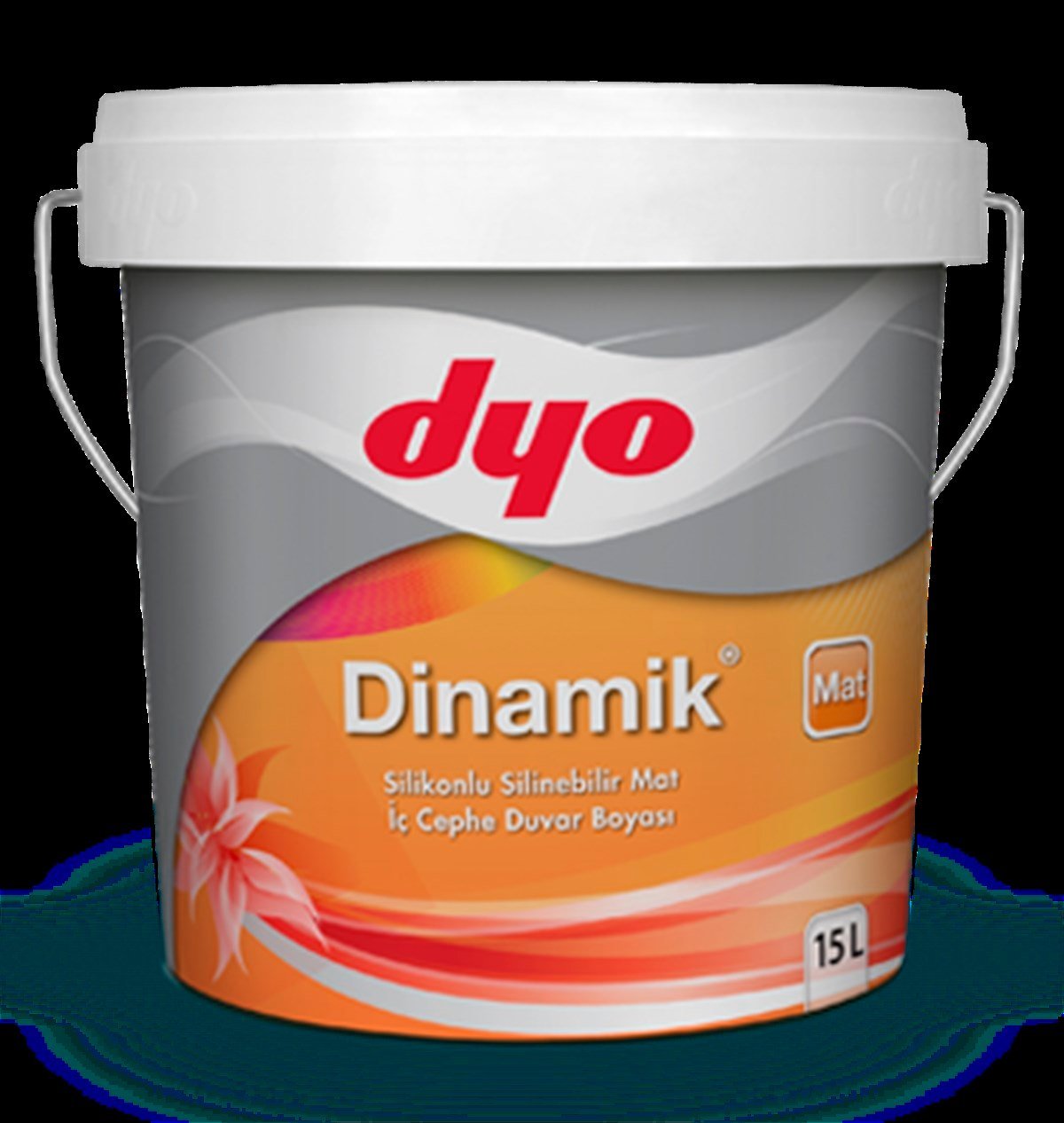 DYO Dinamik İç Cephe Silikonlu Silinebilir Mat Boya 15 Lt