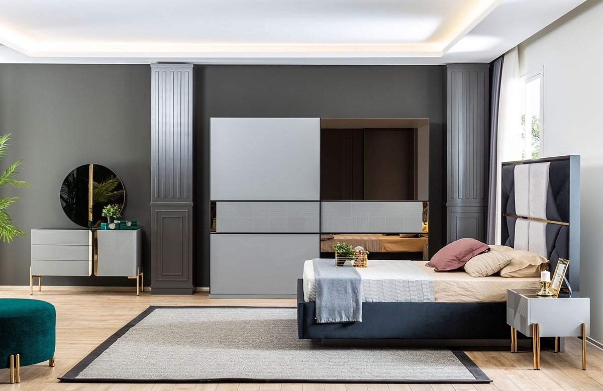 New Grey Yatak Odası