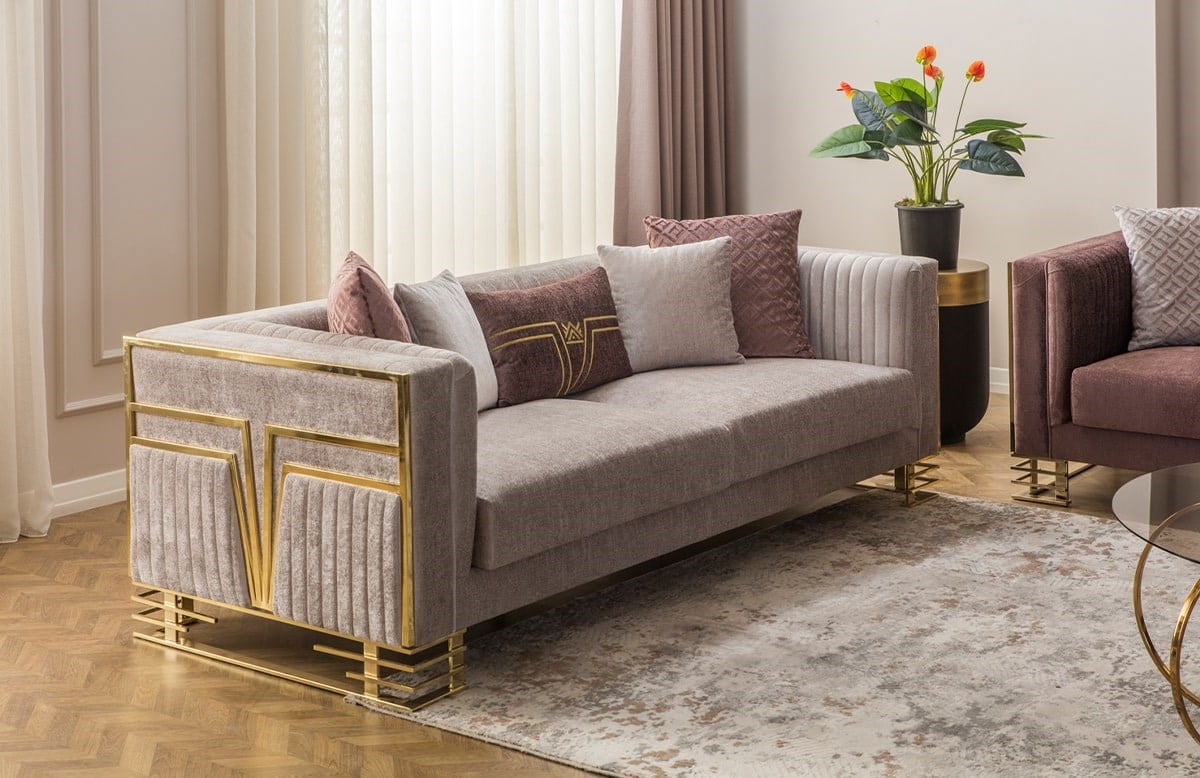 Prada Koltuk Takımı (Gold)