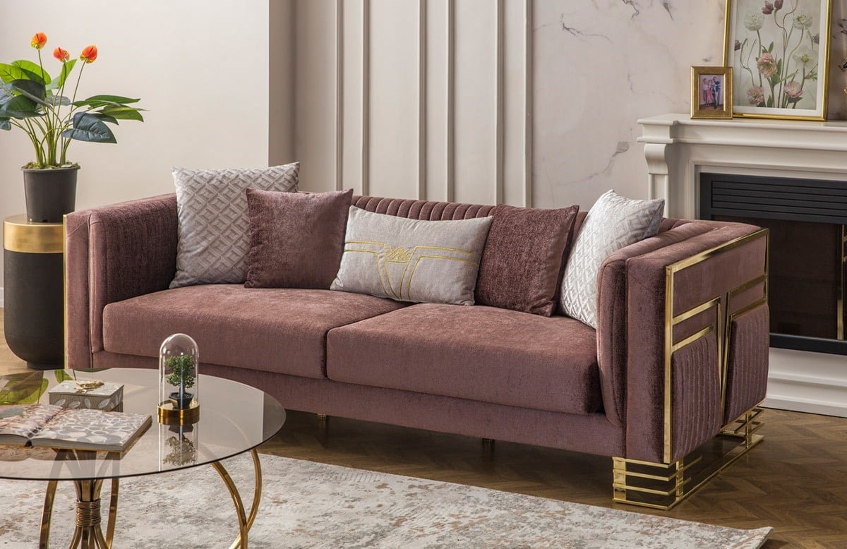Prada Koltuk Takımı (Gold)