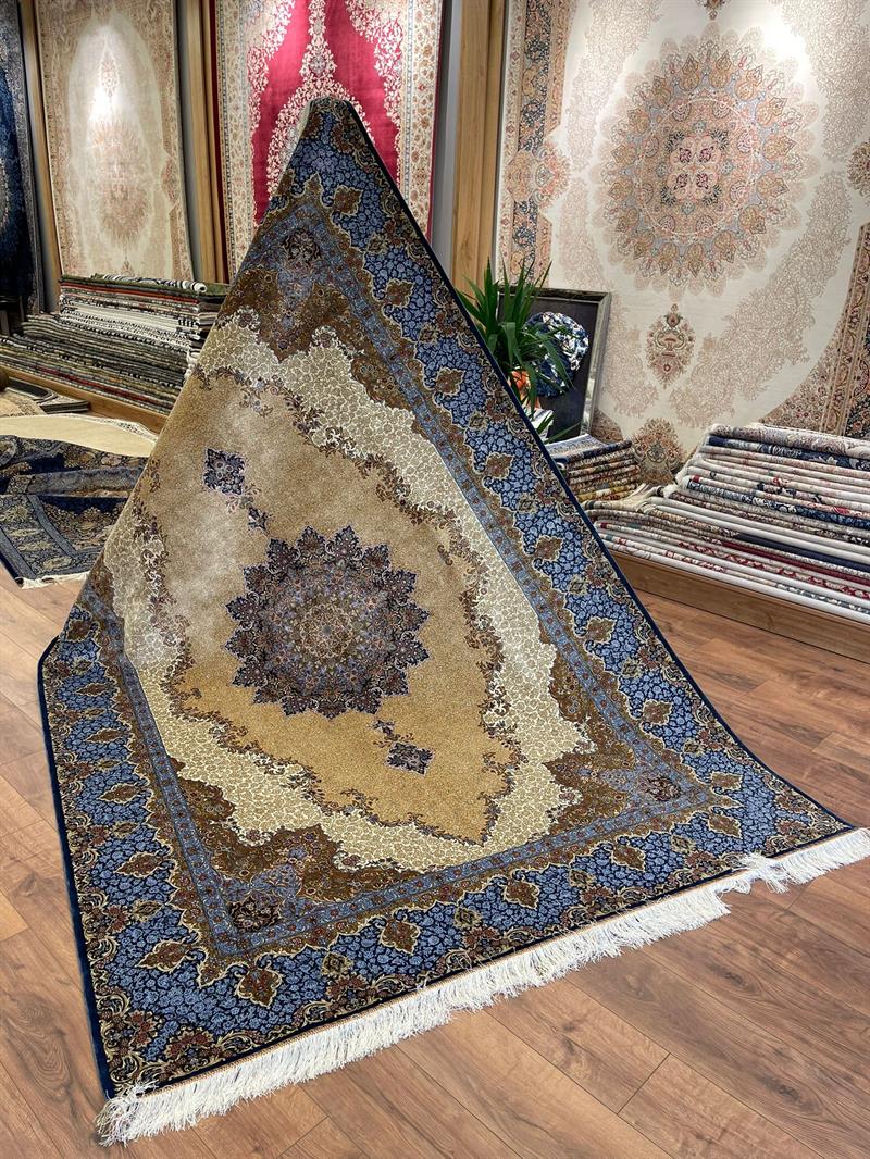 İran ipek Qum serisi Laci-Bej
